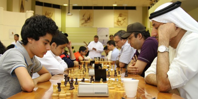 Leaders down to eight after four rounds at the 12th Allegiance to Zayed Chess Tournament