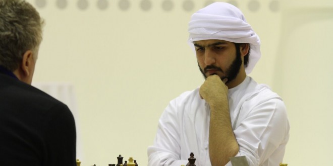 UAE’s GM Salem A.R. Saleh maintains slim lead entering the final round of the 12th Allegiance to Zayed Chess Tournament