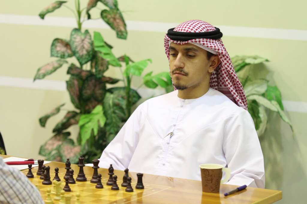 FIDE Master Saeed Ishaq leads the UAE contingent
