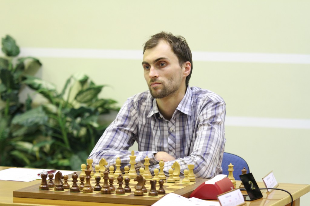 Grandmaster Boris Savchenko of Russia is a sole leader with one round to go