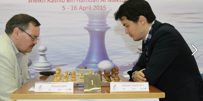 Top-seed GM David Howell, 2 others remain with perfect scores after four rounds at Dubai Open Chess Championship