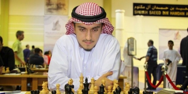 UAE’s Saeed Ishaq beats GM Haddouche at Arab Elite Chess Championship 2015