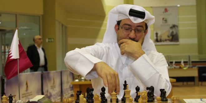 Qatar’s GM Mohammed Al-Sayed holds on to the lead